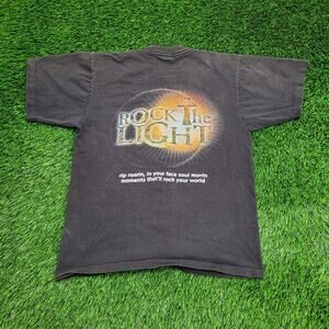 Vintage 90s Jesus Christian Shirt Womens Medium 19x23 USA